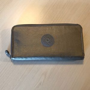 Kipling JESSI in METALLIC PEWTER TONAL RFID Wallet